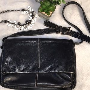 Leather Perlina handbag‎